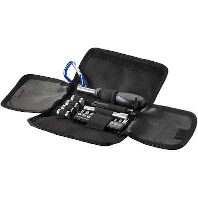 19 teiliges Werkzeugset, schwarz,blau