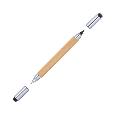 Bambus 2in1 Kugelschreiber und endlos Mine