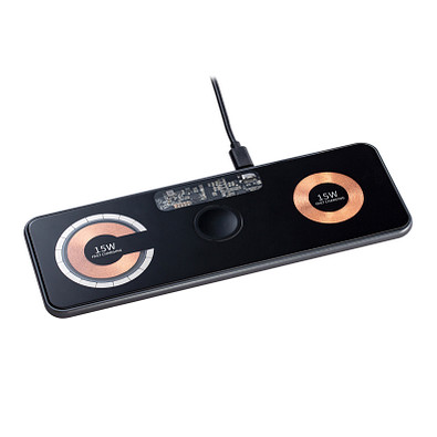 3-in-1 Fast Wireless Charger REEVES-GOLNEY, schwarz