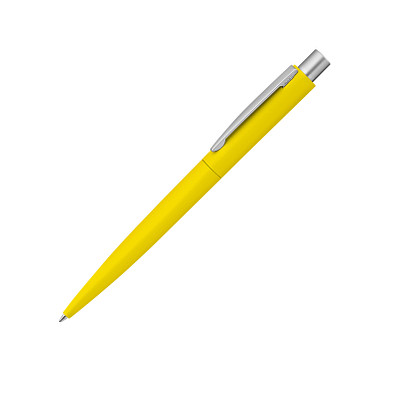 uma® Metall-Druckkugelschreiber Lumos Gum, blaue Mine, gelb
