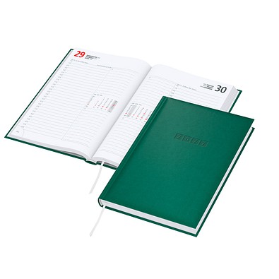 Chef-Buchkalender Tucson 2027, dunkelgrün