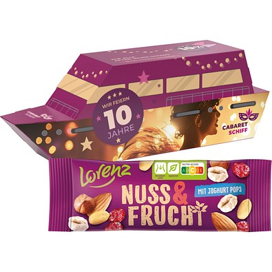 3D-Präsent Schiff, Lorenz Nuss & Frucht, inkl. Druck
