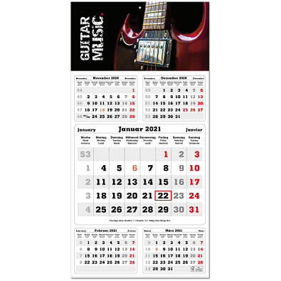 5-Monats-Wandkalender Post 2021 5-Monats-Wandkalender Post 2021