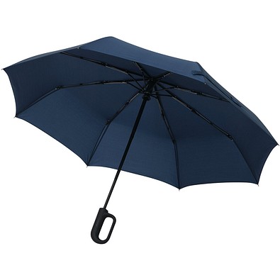 Vollautomatischer Windproof-Taschenschirm SCIROCCO,marineblau