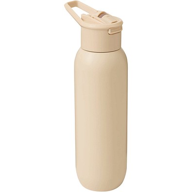 Vakuum-Isolierflasche TREKSTEEL,beige