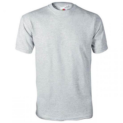 FRUIT OF THE LOOM® Unisex T-Shirt Original T, grau, XXL