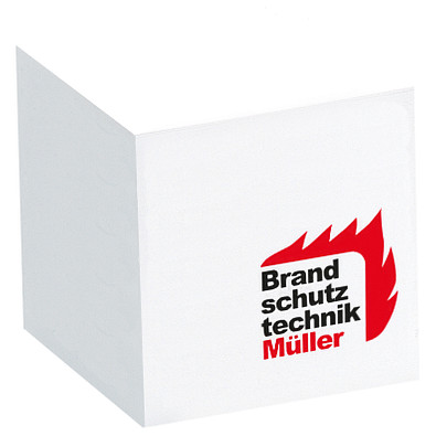 Notizquader, 10 x 10 x 10 cm, Standarddruck Notizquader, 10 x 10 x 10 cm, Standarddruck