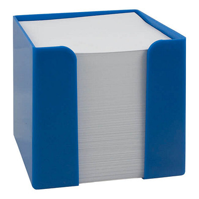Werbe-Set: 108 Zettelboxen, inkl. Druck, blau Werbe-Set: 108 Zettelboxen, inkl. Druck, blau