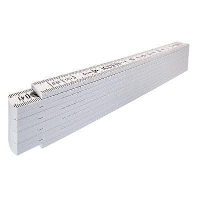 STABILA® Kunststoff-Zollstock, Serie 1100, weiß