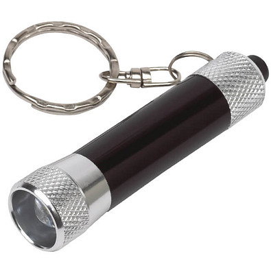 LED-Schlüsselleuchte Comet, schwarz