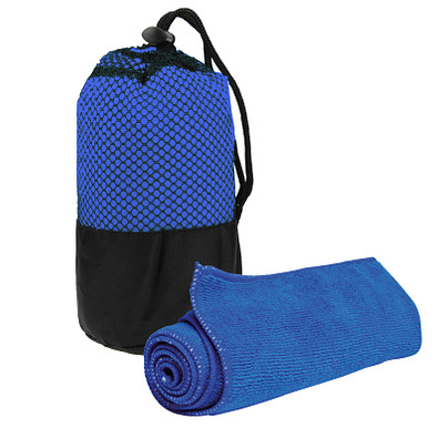 Microfaser-Sport-Handtuch, blau