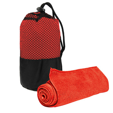 Microfaser-Sport-Handtuch, rot