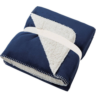 JAMES & NICHOLSON Kuscheldecke Kamin, dunkelblau/neutral JAMES & NICHOLSON Kuscheldecke Kamin, dunkelblau/neutral