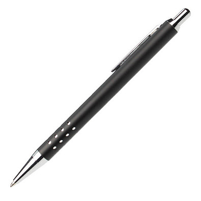 LANCE® Metall-Kugelschreiber Sofia, blaue Mine, schwarz