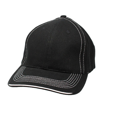 Sandwich-Cap Kontrast, Schwarz/Weiß