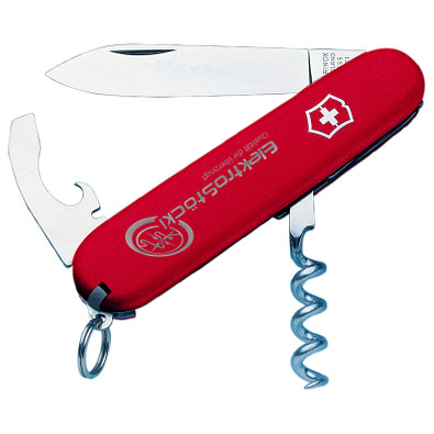 VICTORINOX Taschenmesser Waiter, 9 Funktionen, rot