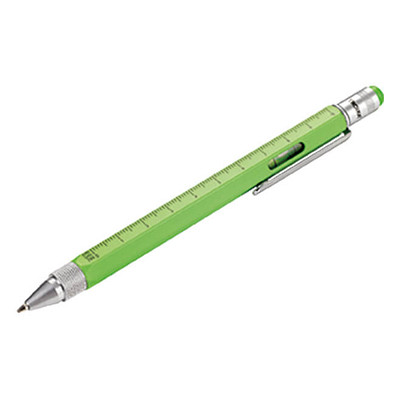 TROIKA® Construction-Pen, schwarze Mine, grün