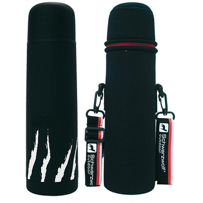 Schwarzwolf® outdoor Isolierkanne mit Thermohülle, schwarz Schwarzwolf® outdoor Isolierkanne mit Thermohülle, schwarz