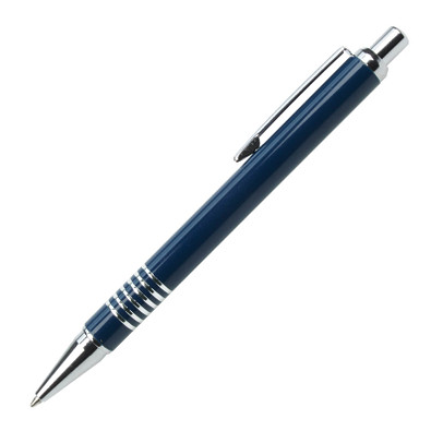 PENKO® Metall-Kugelschreiber Regensburg, blaue Mine, dunkelblau PENKO® Metall-Kugelschreiber Regensburg, blaue Mine, dunkelblau