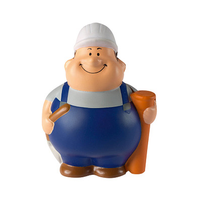 Herr Bert® Anti-Stress-Figuren Tiefbauer Bert, blau Herr Bert® Anti-Stress-Figuren Tiefbauer Bert, blau