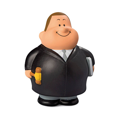 Herr Bert® Anti-Stress-Figuren Richter Bert, schwarz Herr Bert® Anti-Stress-Figuren Richter Bert, schwarz