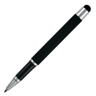 Pierre Cardin Touch-Pen Rollerball Claudie, blaue Mine, schwarz