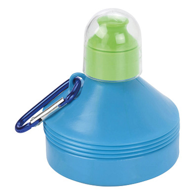 Trinkflasche Ziehharmonika, ca. 600 ml, blau/grün Trinkflasche Ziehharmonika, ca. 600 ml, blau/grün