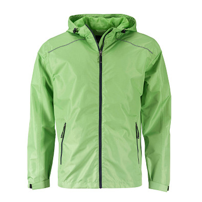 JAMES & NICHOLSON Herren Regenjacke Basic, Herren, grün, M