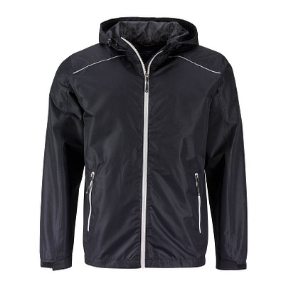 JAMES & NICHOLSON Herren Regenjacke Basic, Herren, schwarz, XL
