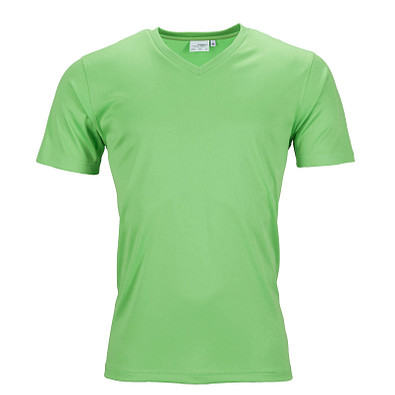 JAMES & NICHOLSON Herren Funktions T-Shirt Active, grün, M