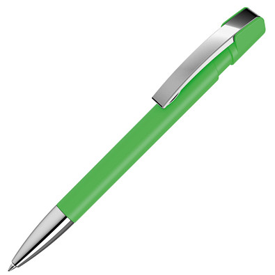 uma® Druckkugelschreiber SkyGum, blaue Mine, hellgrün