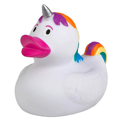 Schnabels® Bade-Ente Einhorn, weiß