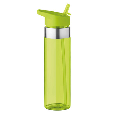 Trinkflasche Trend, 650 ml, apfelgrün/transparent