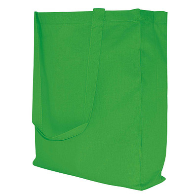 Baumwoll-Shopper Einkaufstasche, mittelgrün