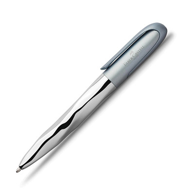 FABER-CASTELL Kugelschreiber n'ice pen, stahlblau-metallic FABER-CASTELL Kugelschreiber n'ice pen, stahlblau-metallic