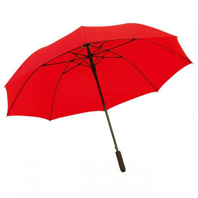 Automatik-Golfschirm Windproof, Rot