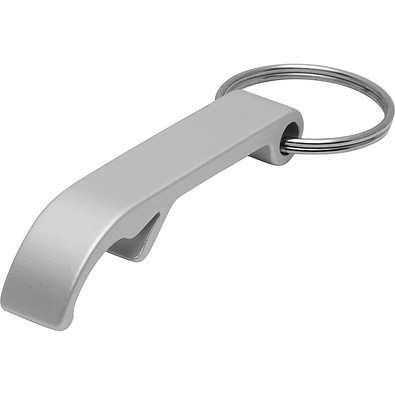 Schlüsselanhänger Kapselheber, silber