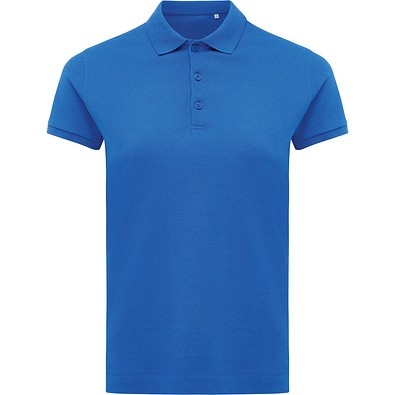 Iqoniq Yosemite Damen Piqué-Poloshirt aus rec. Baumwolle, Königsblau, XS