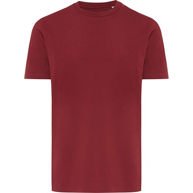 Iqoniq Brett T-Shirt aus recycelter Baumwolle, burgunderrot, L