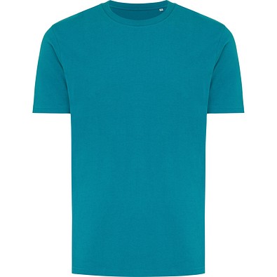 Iqoniq Brett T-Shirt aus recycelter Baumwolle, verdigris, XXL