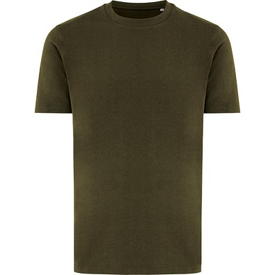 Iqoniq Brett T-Shirt aus recycelter Baumwolle, khaki, XXS