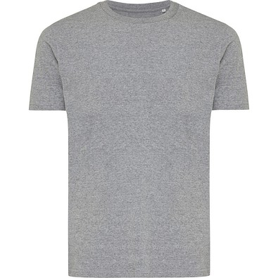 Iqoniq Brett T-Shirt aus recycelter Baumwolle, light heather anthracite, XXL