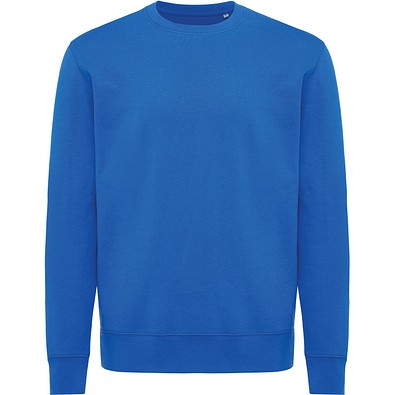 Iqoniq Etosha Lightweight Sweater aus recycelter Baumwolle, Königsblau, L