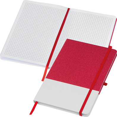 Notizbuch Bardolino, DIN A5, rot
