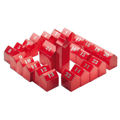 reflects® Adventskalender Komarom, rot reflects® Adventskalender Komarom, rot