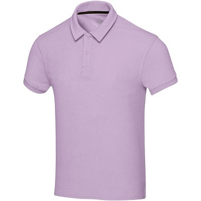 Akoya Poloshirt aus GRS-recyceltem Frottee Unisex, fliederfarben, XL