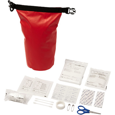 Alexander 30-teiliges Erste-Hilfe-Set mit wasserfester Tasche, rot