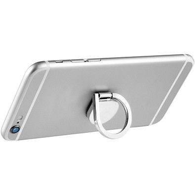 Aluminium-Ring  Telefonhalterung, silber