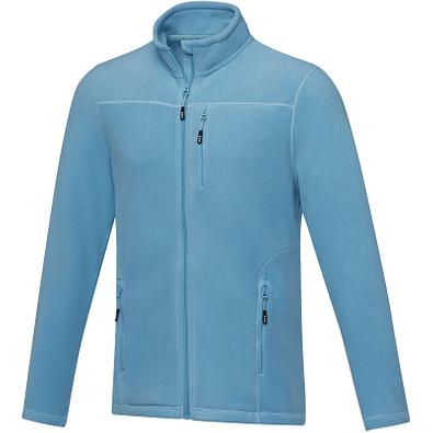 Amber GRS recycelte Fleecejacke für Herren, NXT blau, 3XL