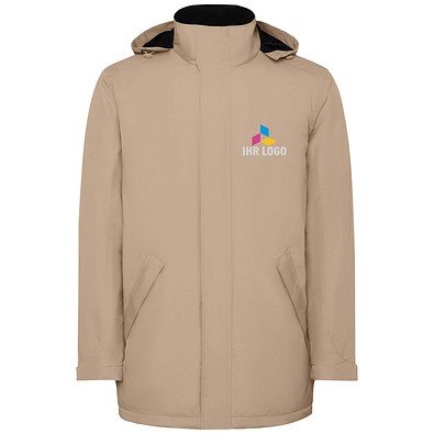 America wattierter Parka für Herren, Dark Sand, S